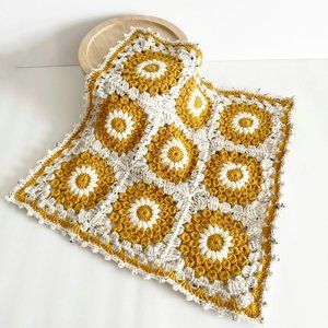 Crochet Mini Baby Blanket Lovey Size